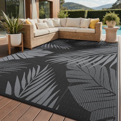 Outdoor Rug Waterproof Plastic Rugs for Patio