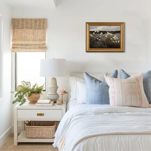 Vintage Gold Framed Wall Art for Home Decor