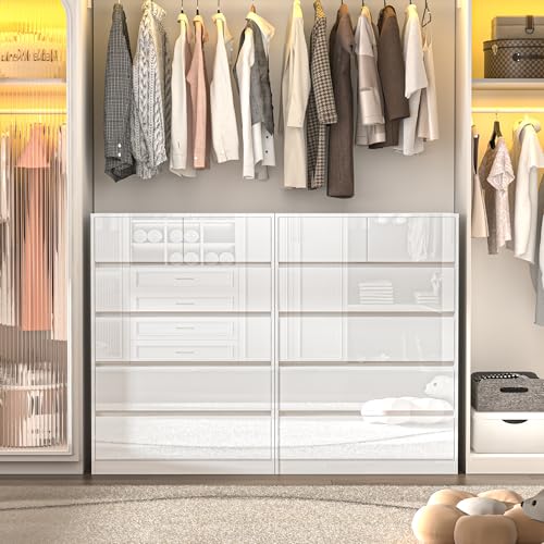 White Malm Dresser for Bedroom