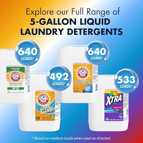 Liquid Laundry Detergent Professional (640 Fl Oz)