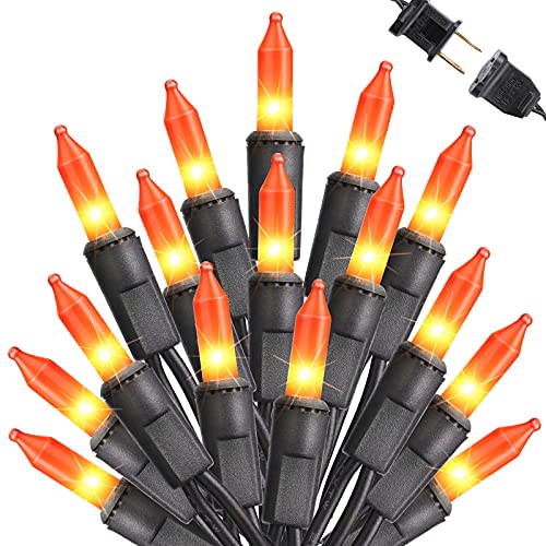Orange Hallowen Lights (33 Foot)
