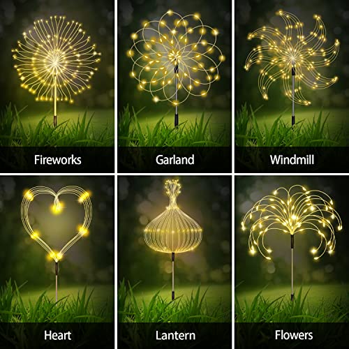 8 Pack Outdoor Solar Garden Lights (8 Count)