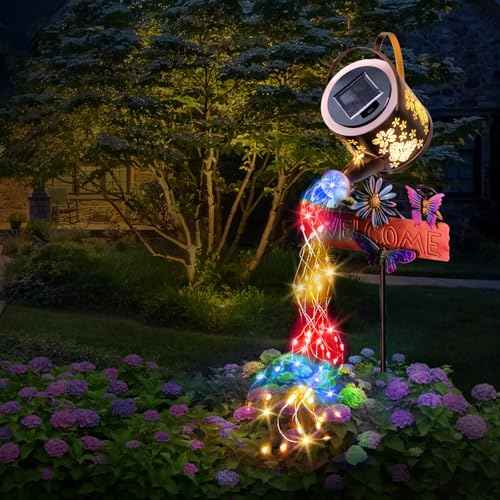 Solar Watering Can Light