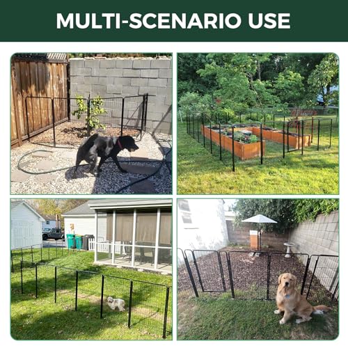 No Dig Garden Fence