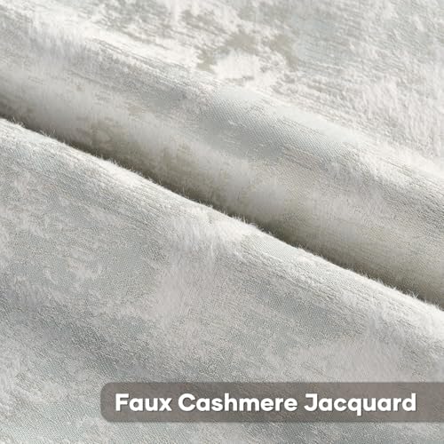 Pack of 2 Faux Cashmere Throw Pillow Covers 24x24 Inch (2 Count)