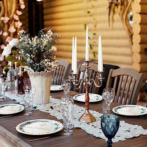 150Pcs Baptism Paper Plates & Napkins (150 Count)