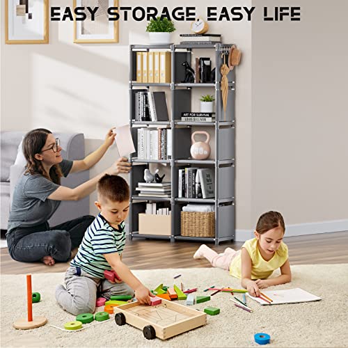 Book Shelf 12 Cube Storage Organizer