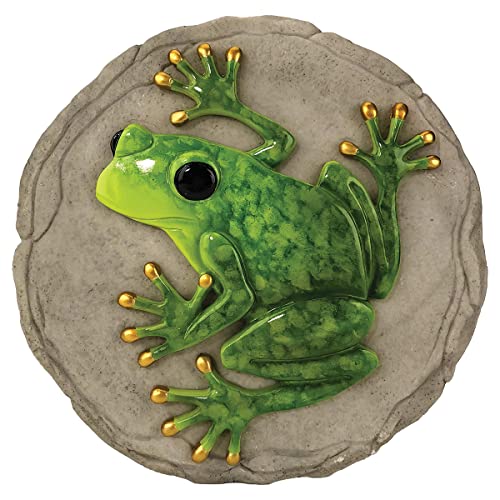 Garden Décor Raised Frog Stepping Stone
