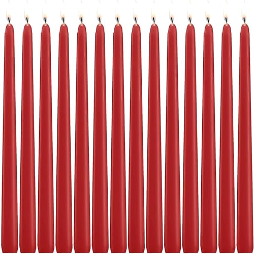 14 Pack Red Taper Candles (14 Count)