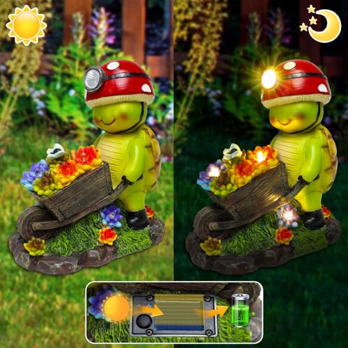 Solar Light Turtle Outdoor Garden