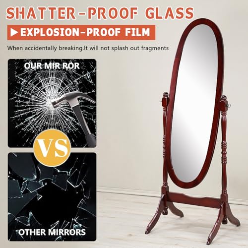 Full Length Mirror with Stand