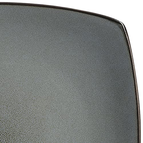 Soho Lounge Square Reactive Glaze Stoneware Dinnerware Set