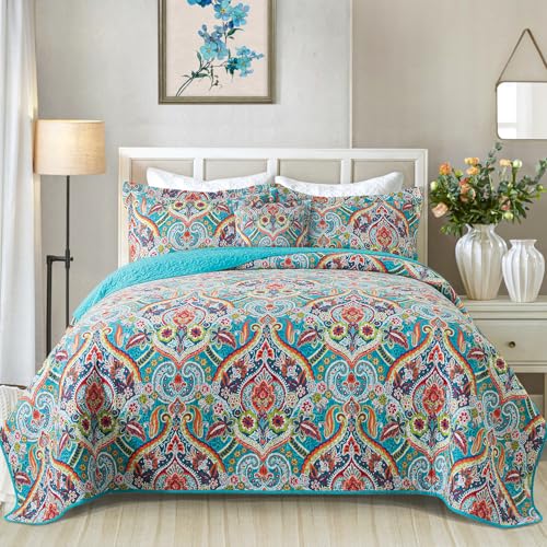 Cotton Quilt King Bedding Set