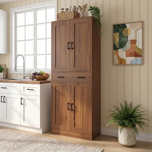 71" Tall Kitchen Pantry Cabinet