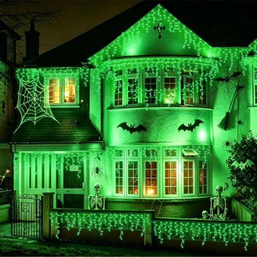 33ft 400 LED Icicle Lights for Outside (33 Foot)
