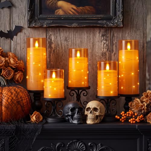 Halloween Flameless Candles (5 Count)