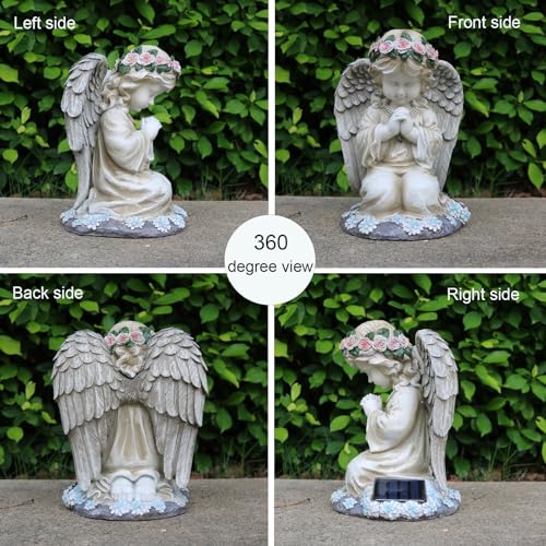 Solar Angel Garden Statues Outdoor