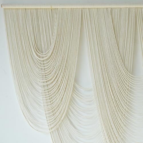 Macrame Wall Hanging Yarn Art Fiber Craftsmanship Tapestry 57"W*41"L