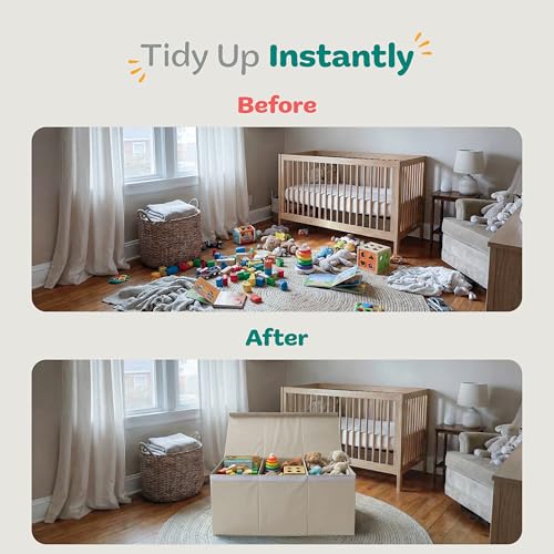 Extra Large Toy Storage Organizer with Lid