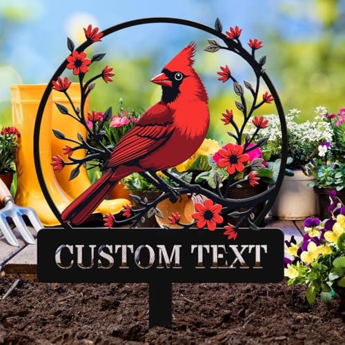 Personalized Garden Name Signs with Stake