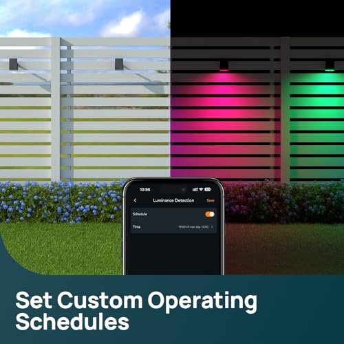 Smart Solar Spot Lights Outdoor SL5C (8 Count)