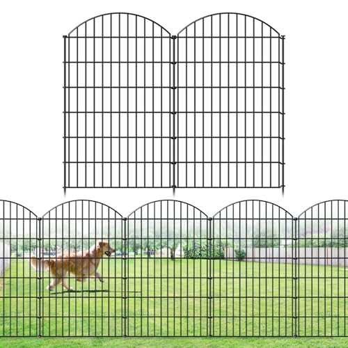 Metal Garden Fence 48 in x 20.3 ft