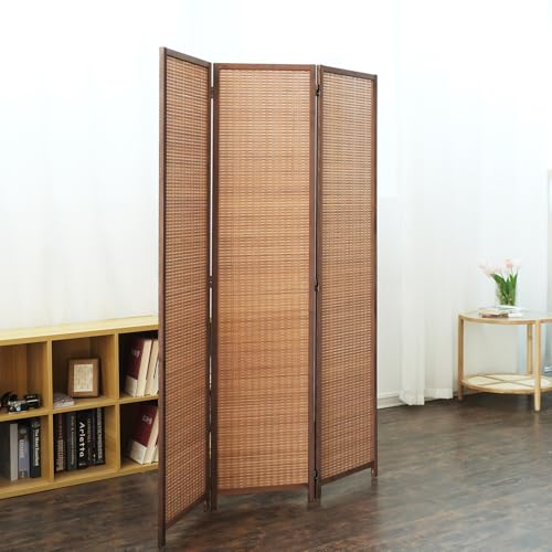 3 Panel Bamboo Room Divider