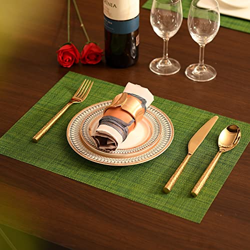 Green Placemats Set of 6 (6 Count)