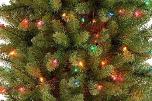 6ft Prelit Slim Artificial Christmas Tree