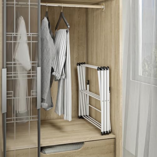 3 Tier Compact Clothes Drying Rack
