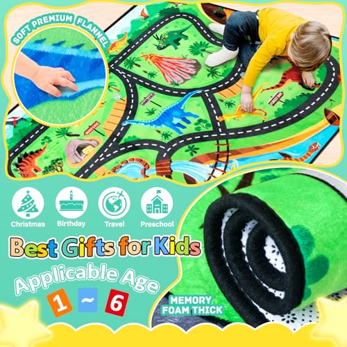 Kids Dinosaur Playmat Rug