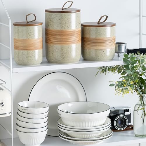 Ceramic Coffee Jar for Coffee Bar