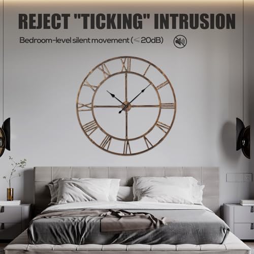 40 Inch Large Silent Wall Clock