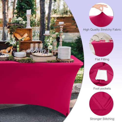 6FT Spandex Table Cover
