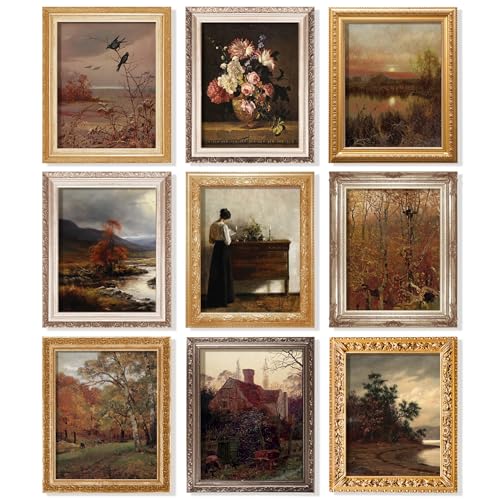 Vintage Fall Wall Art (9 Count)