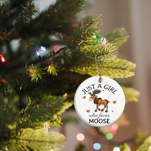 Christmas Moose Ornaments