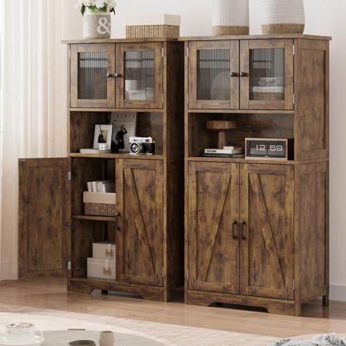 54 in Tall Bathroom Cabinet