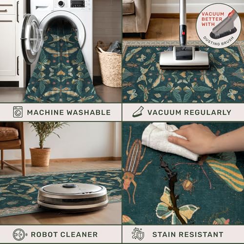 Green Runner Rug 2'6"x10' (25 Sq Ft)