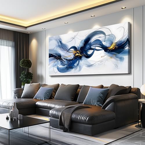 Canvas Wall Art For Living Room Large Wall Decor For Office Bedroom Decorations Abstract Ink Painting Artwork Room Wall Mural Aesthetic Home Decor 30x60 In
