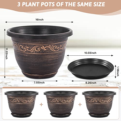 Plastic Plant (3 Count)