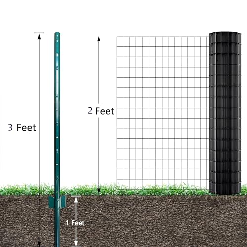 Fence Posts 3 Feet (10 Count)