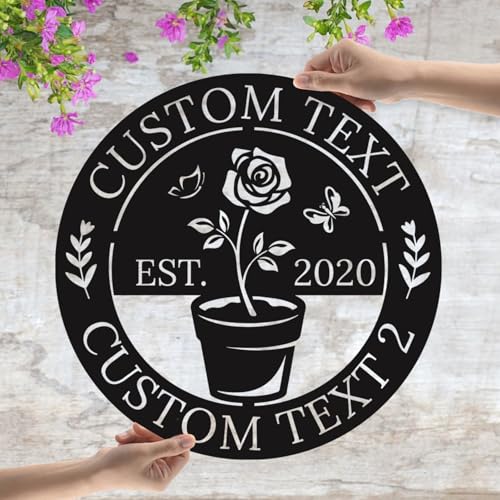 Custom Metal Garden Decor