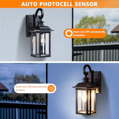 Dusk to Dawn Outdoor Wall Lighting