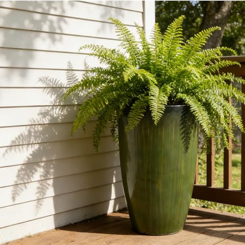 Garden 23.5" H. Large Plastic Planters (2 Count)
