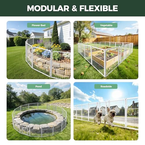 No Dig Garden Fence