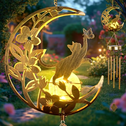 Solar Moon Cat Decorative Light Gift