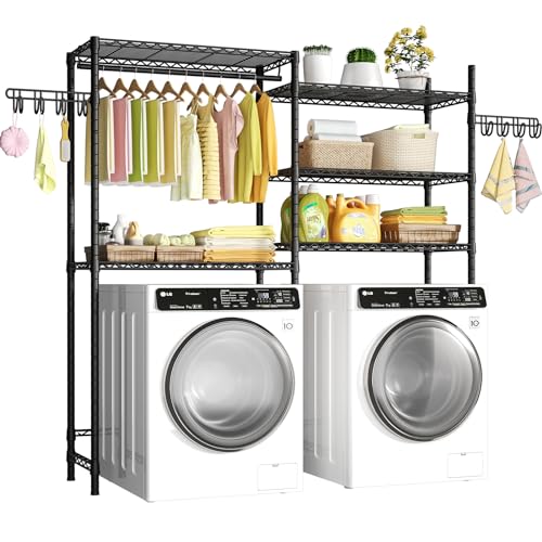 U5 Over the Washer and Dryer Storage Shelf (5 Count)