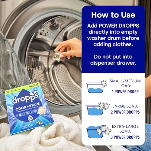 Odor & Stain Laundry Detergent Pods (64 Count)