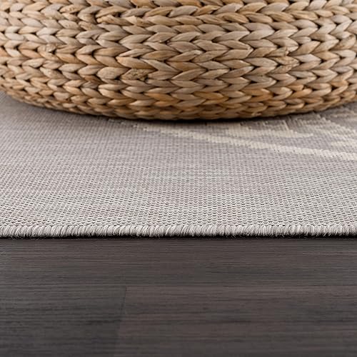 Outdoor Rug 6x9 Modern Area Rugs for Indoor and Outdoor Patios and Porches