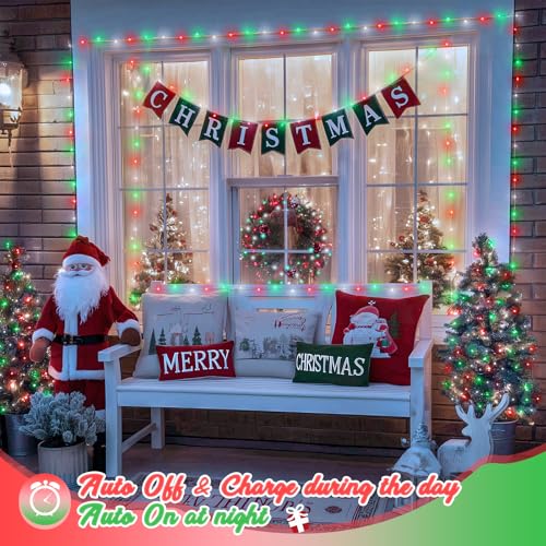 2 Pack Solar Fairy Lights (66 Foot)